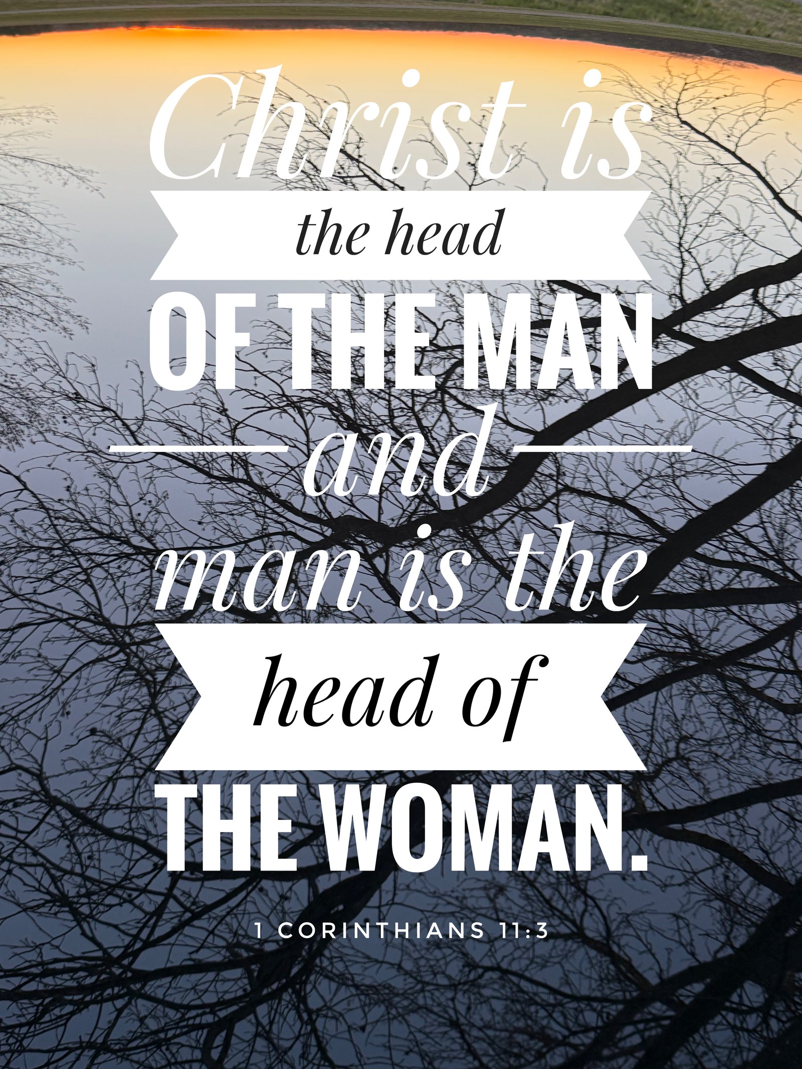 1 Corinthians 11:3