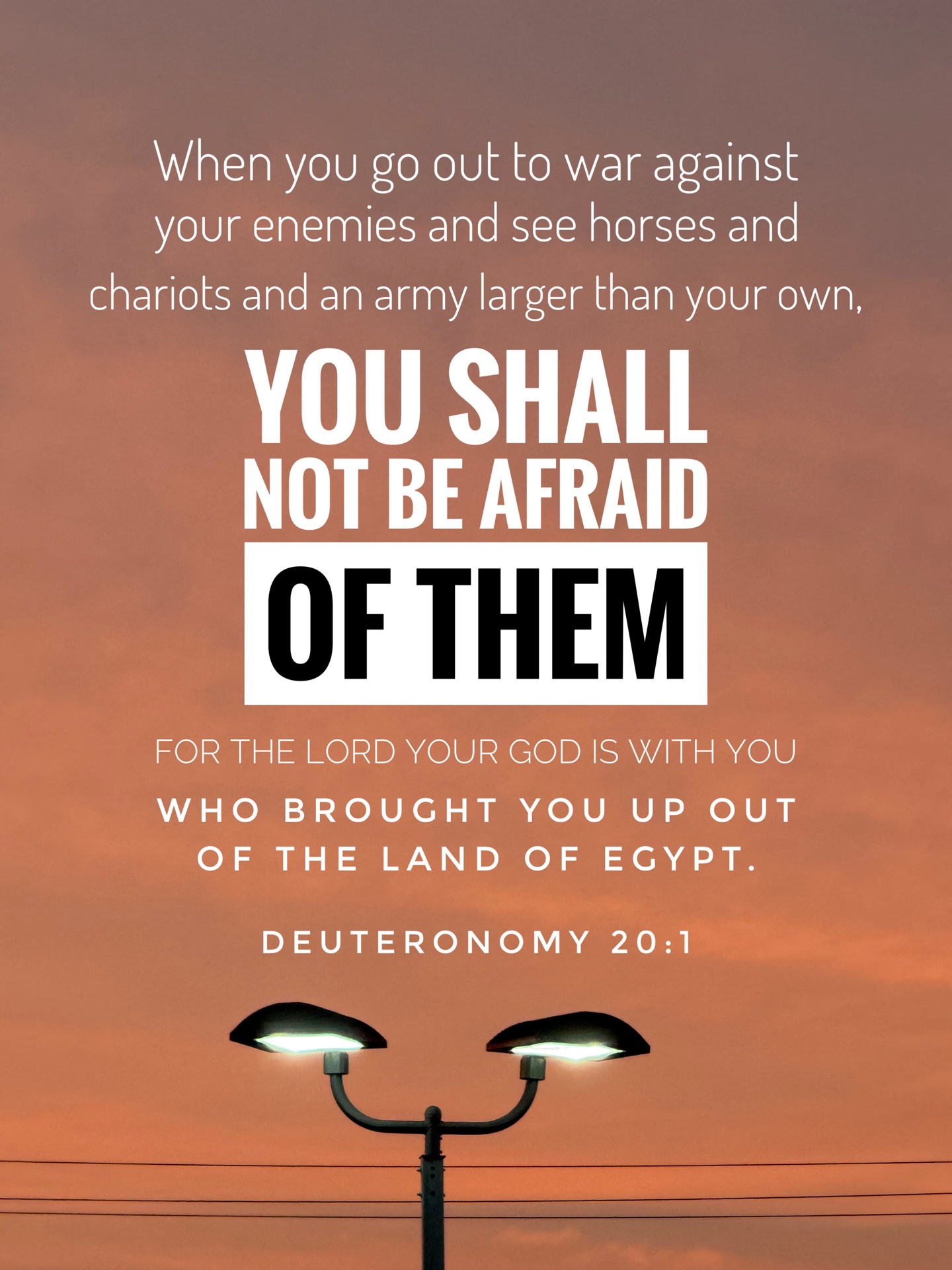 Deuteronomy 20:1