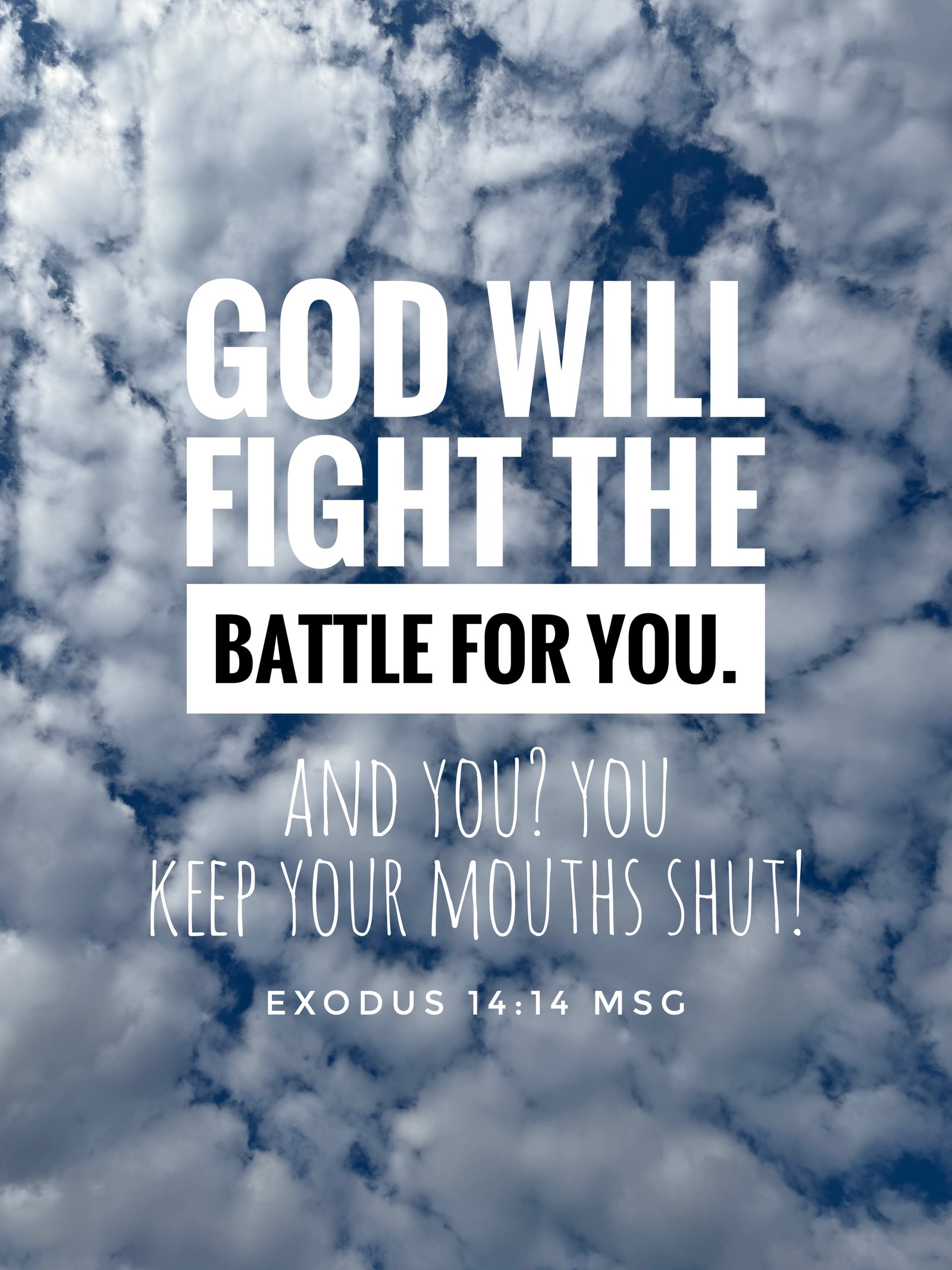 Exodus 14:14