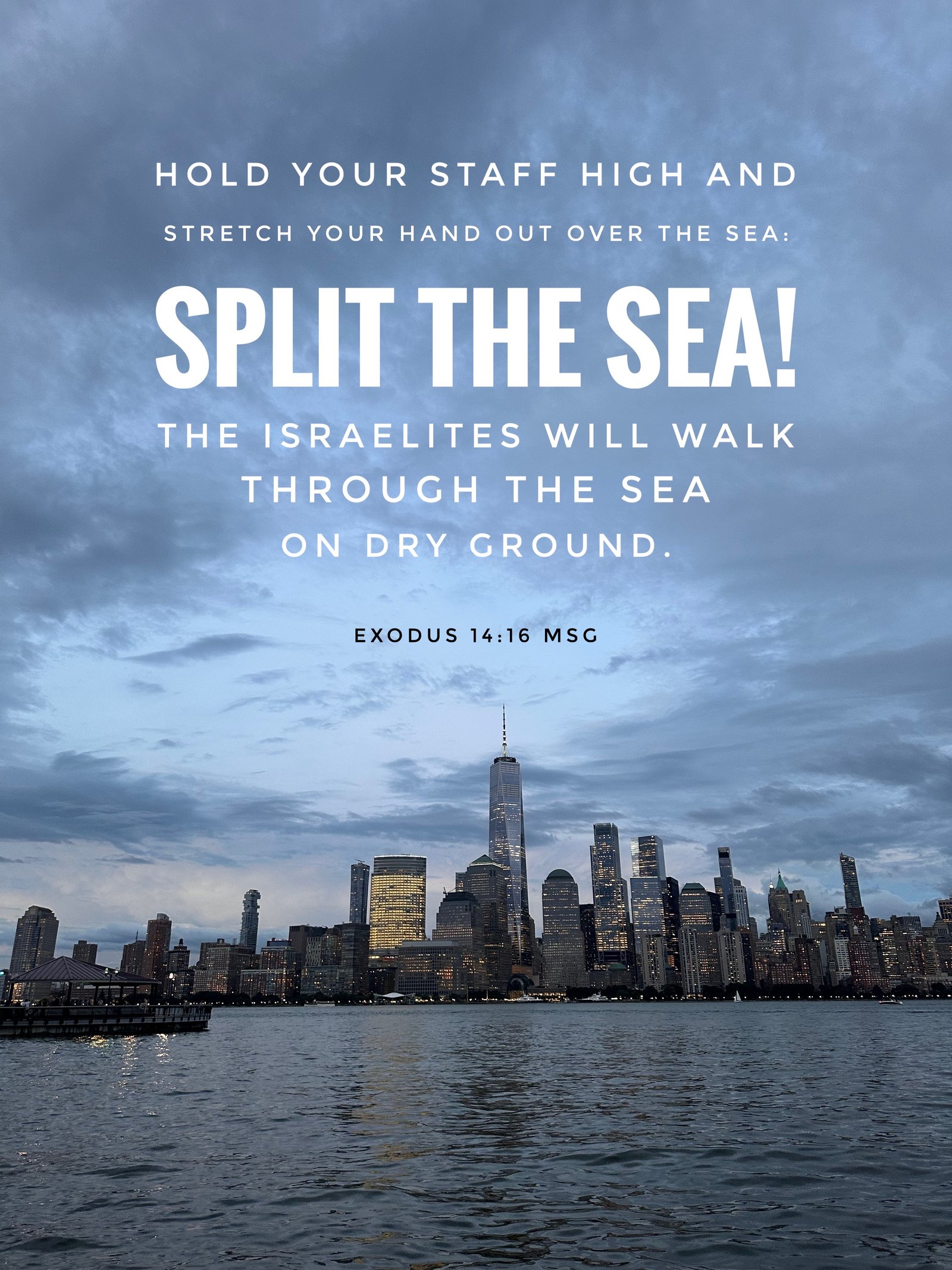 Exodus 14:16