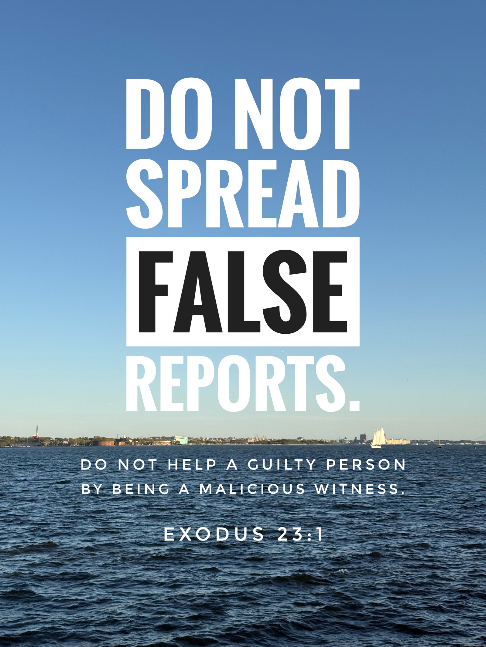 Exodus 23:1