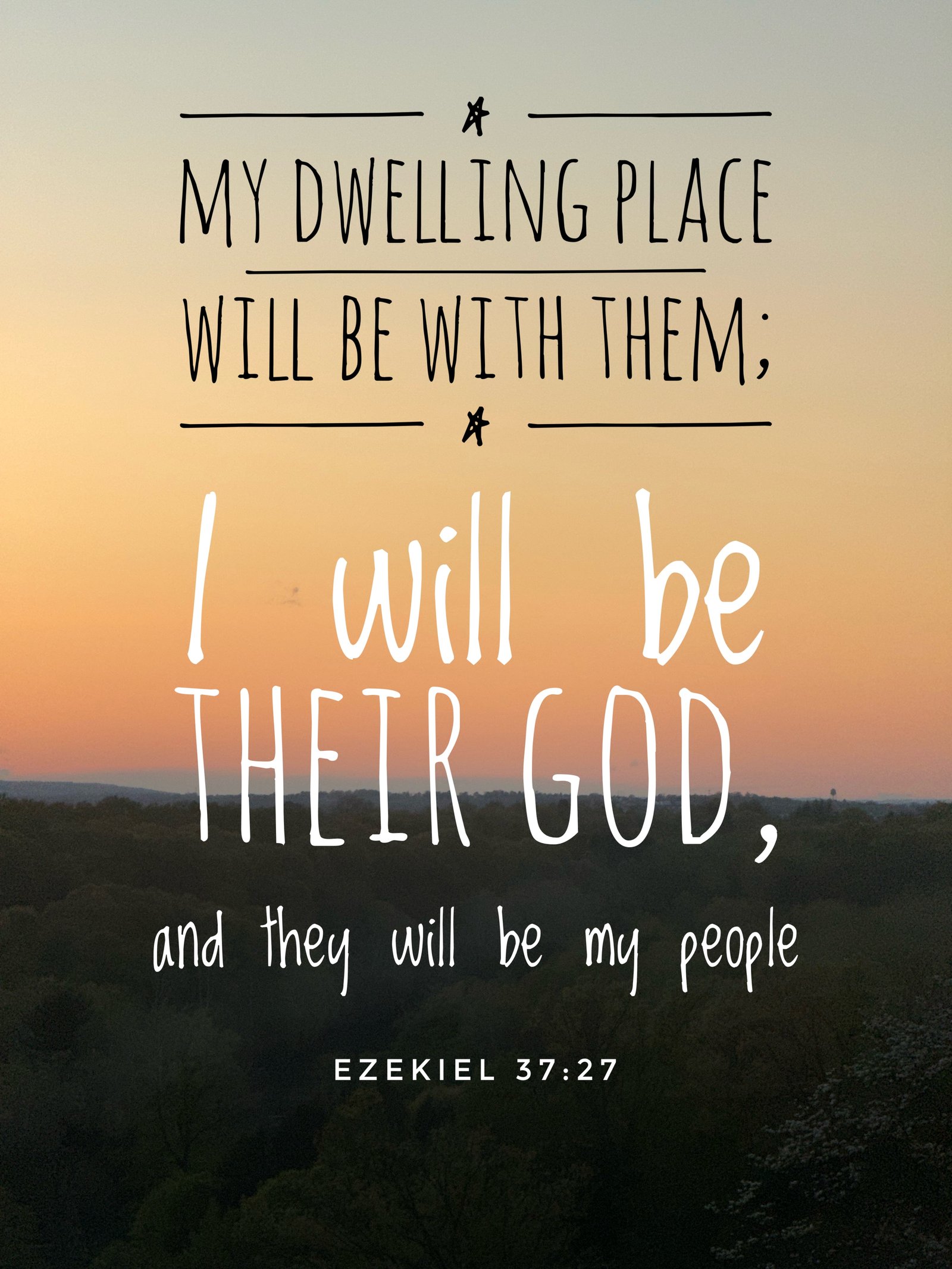 Ezekiel 37:27