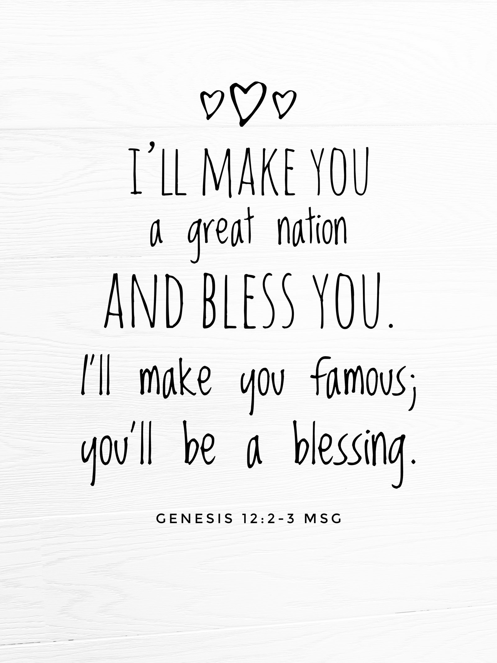 Genesis 12:2-3