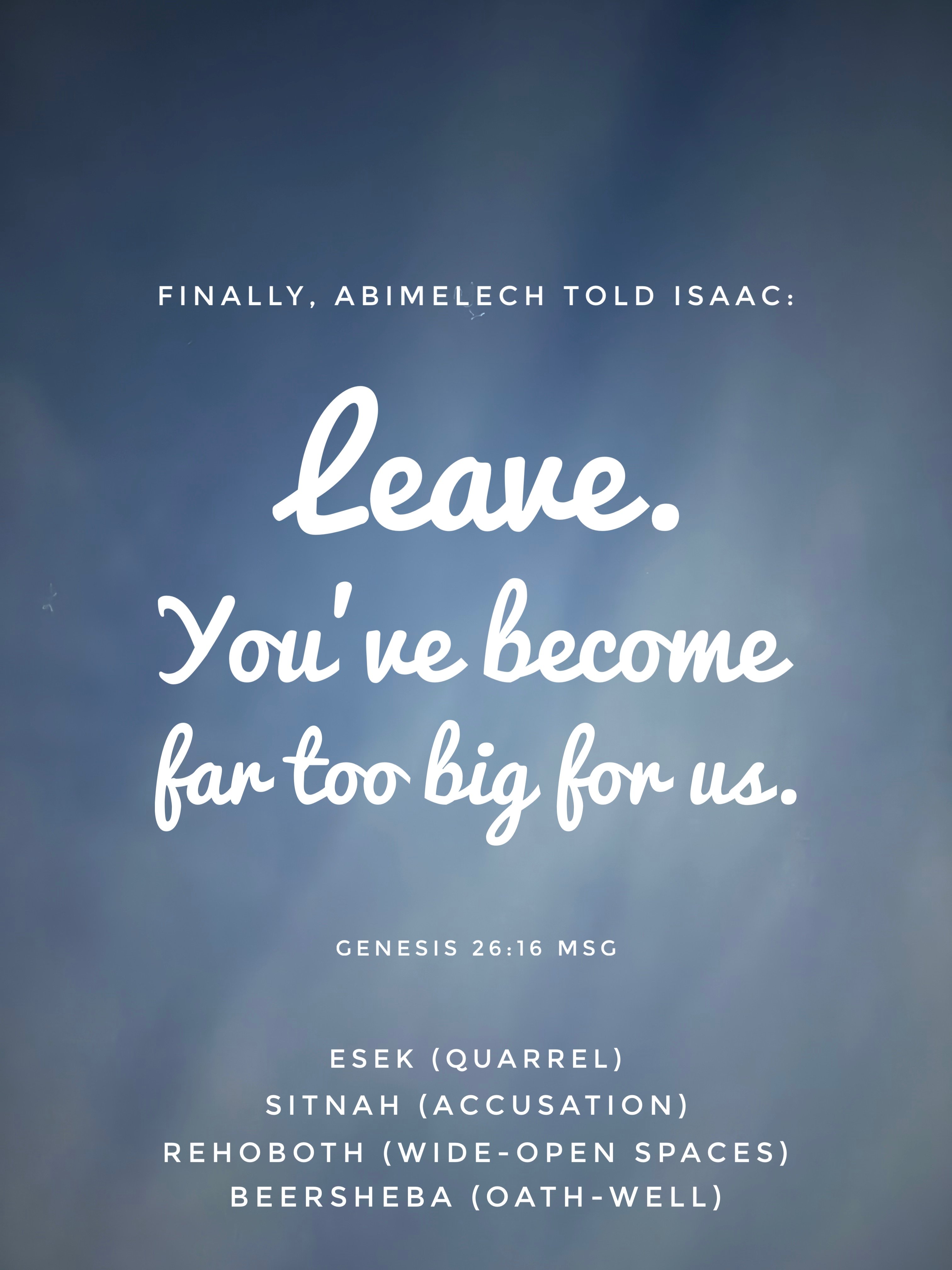 Genesis 26:16
