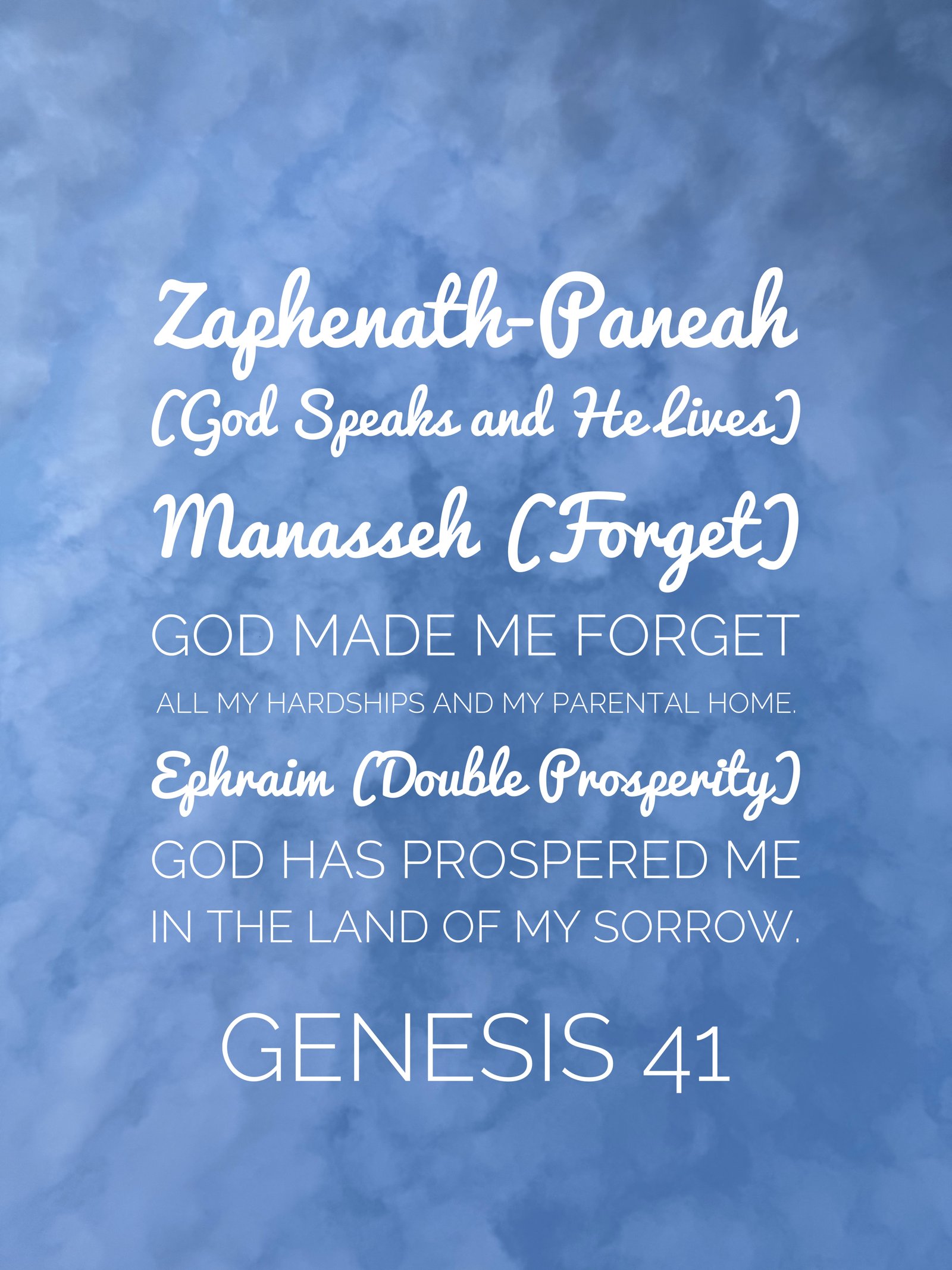 Genesis 41