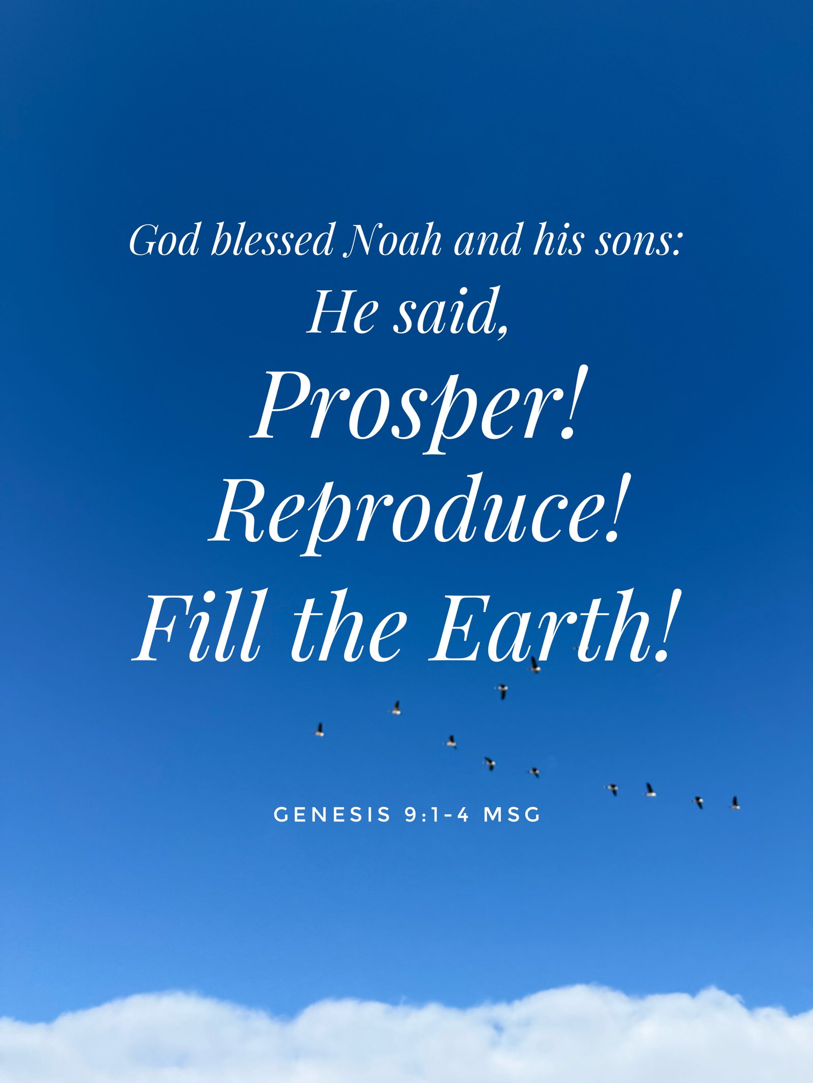 Genesis 9:1-4