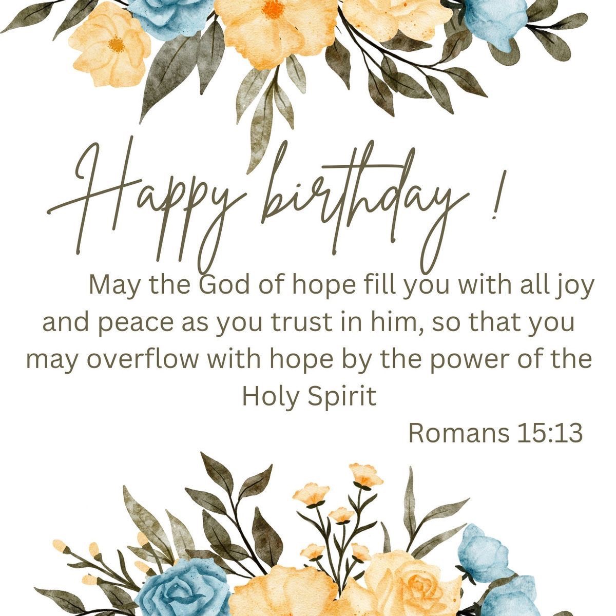 Happy Birthday