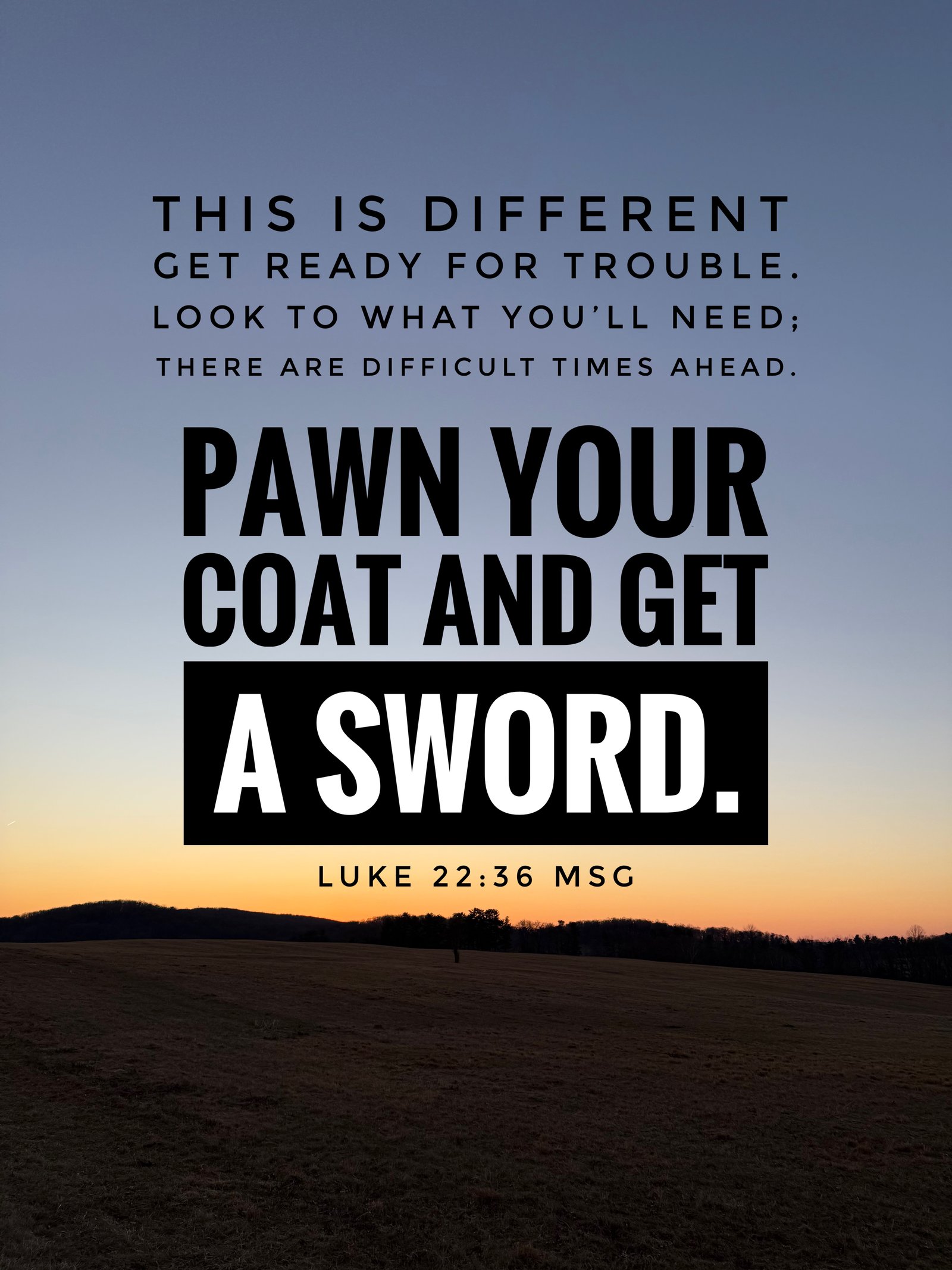 Luke 22:36