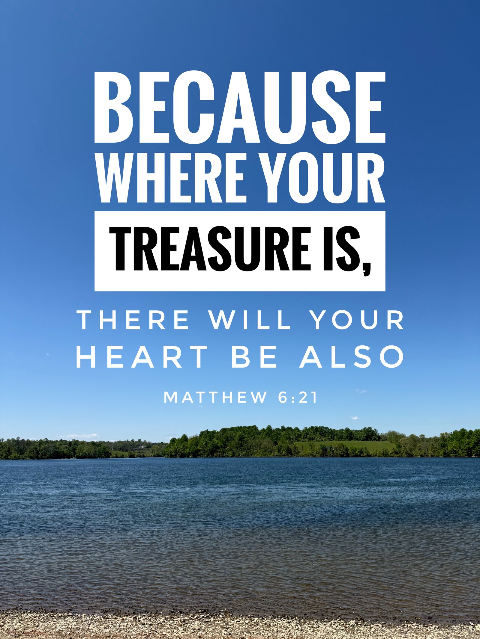 Matthew 6:21