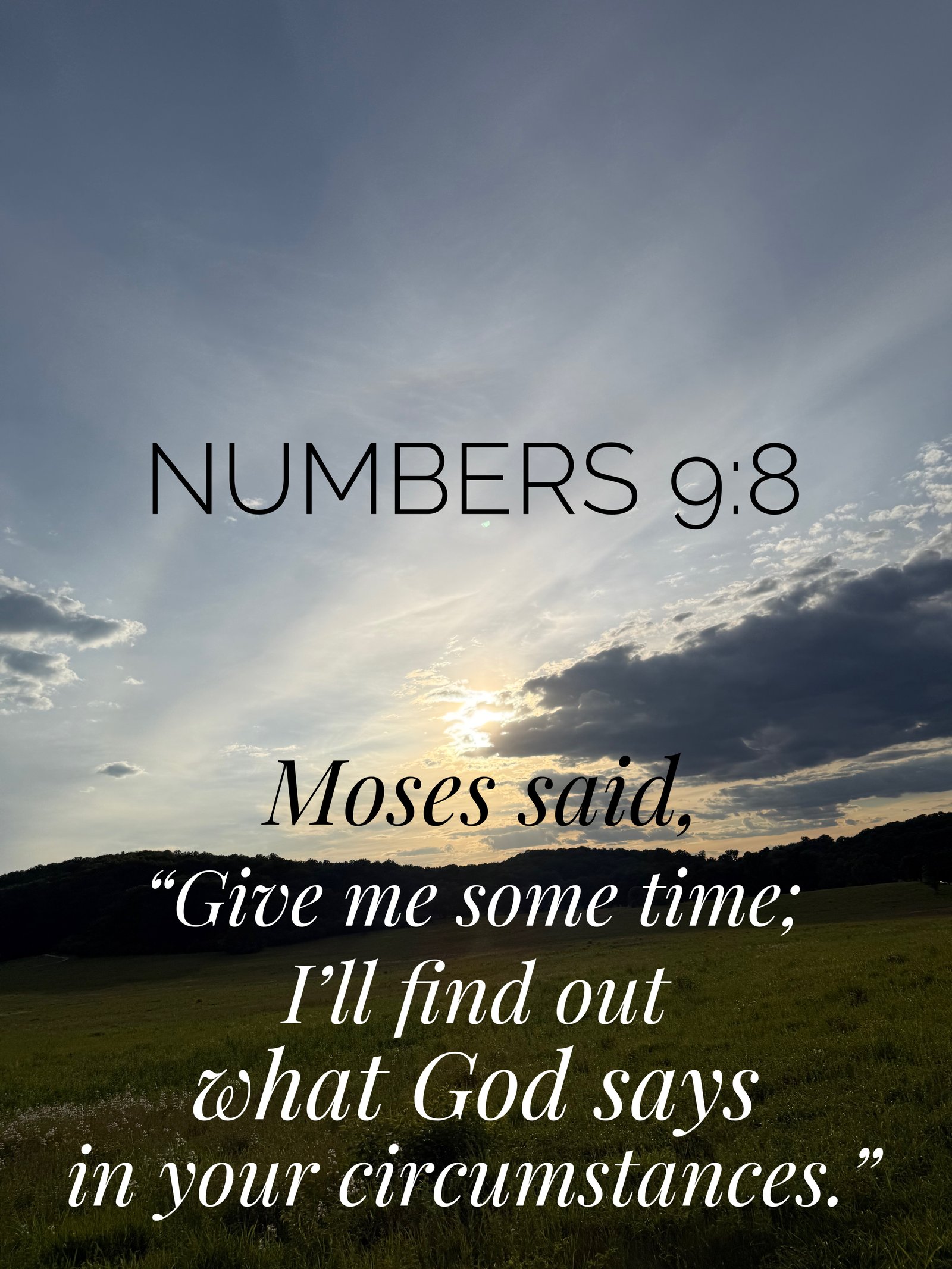 Numbers 9:8