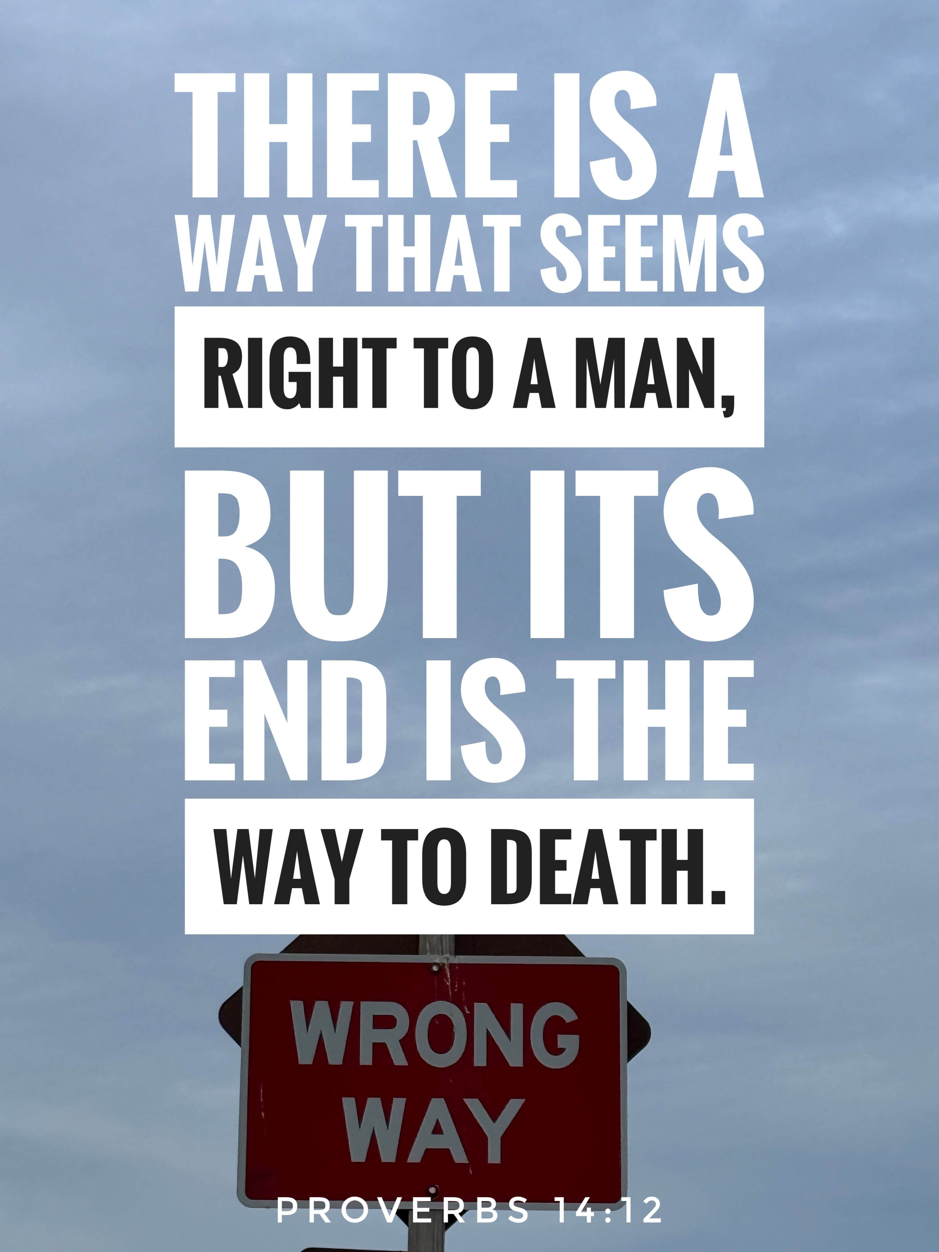 Proverbs 14:12
