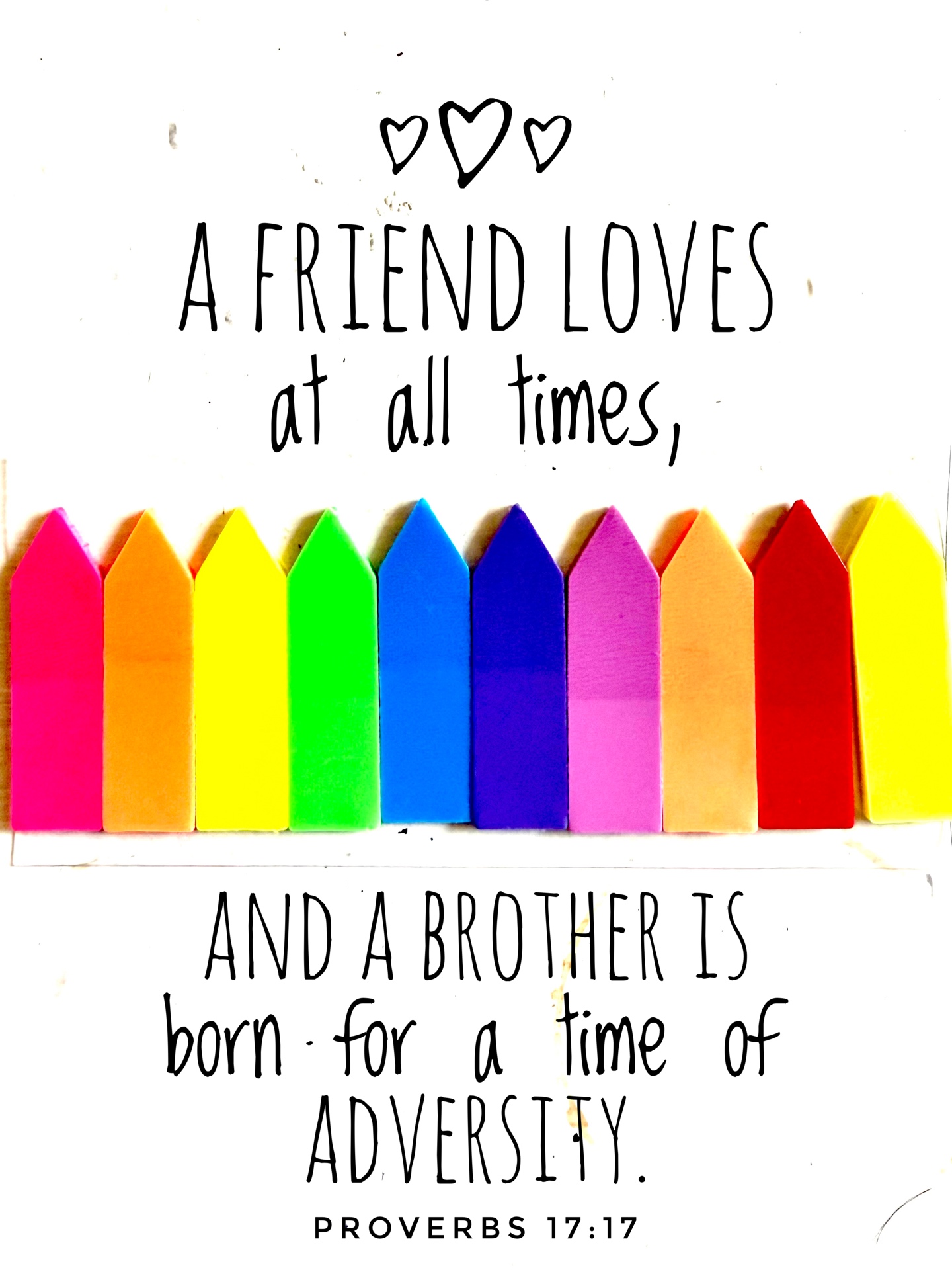 Proverbs 17:17