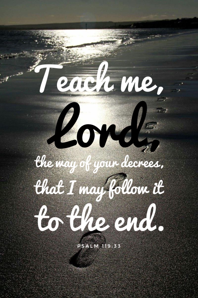 Psalm 119:33
