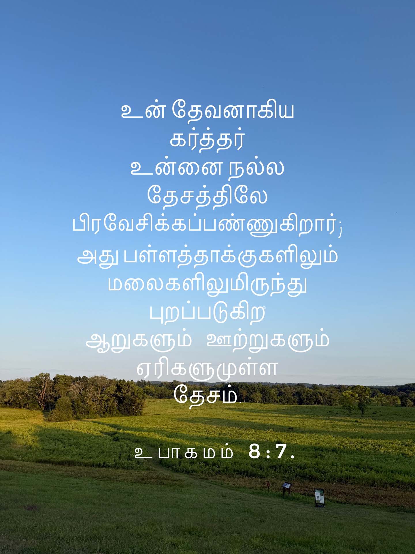 Deuteronomy 8:7