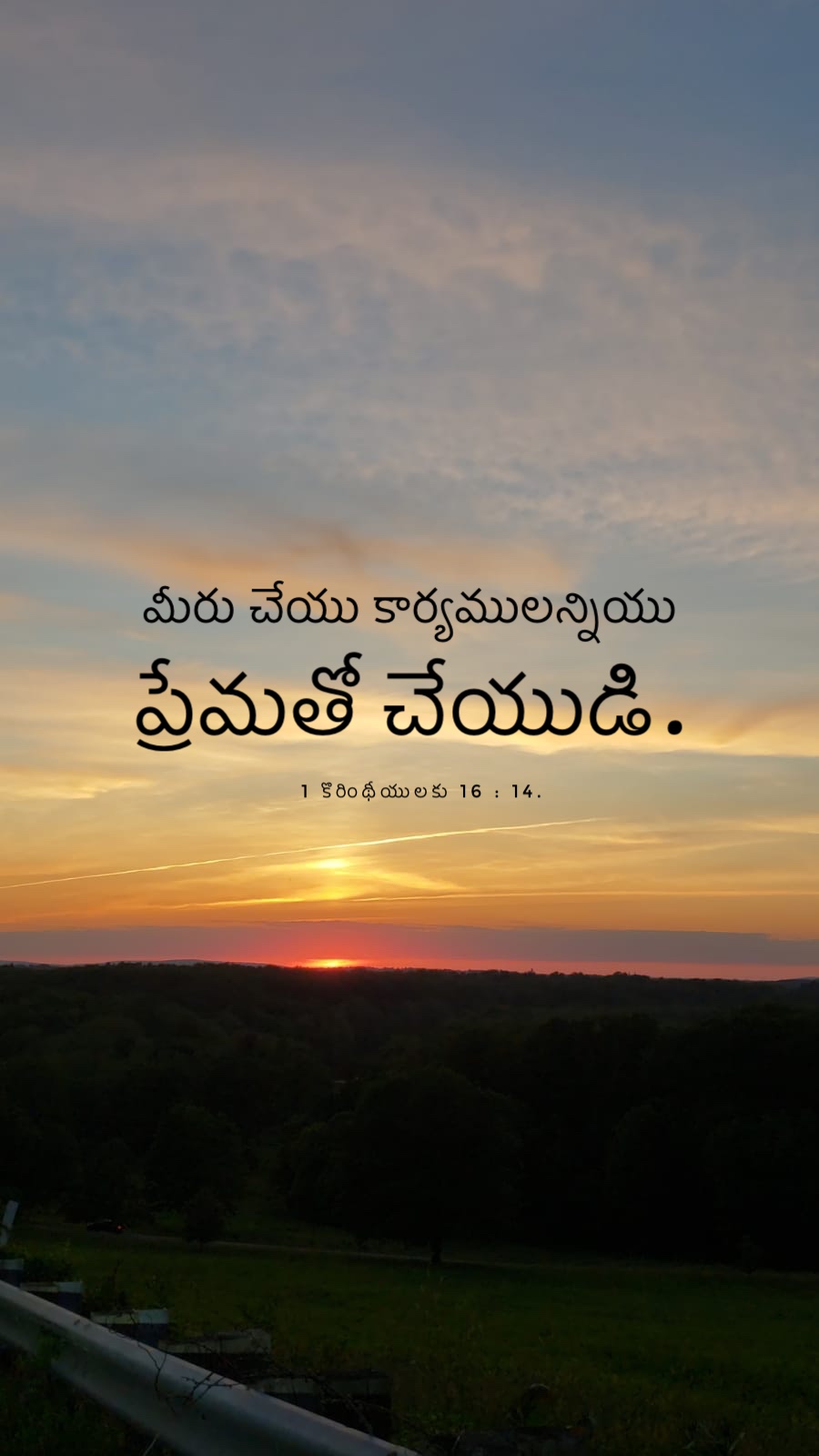 1 Corinthians 16:14