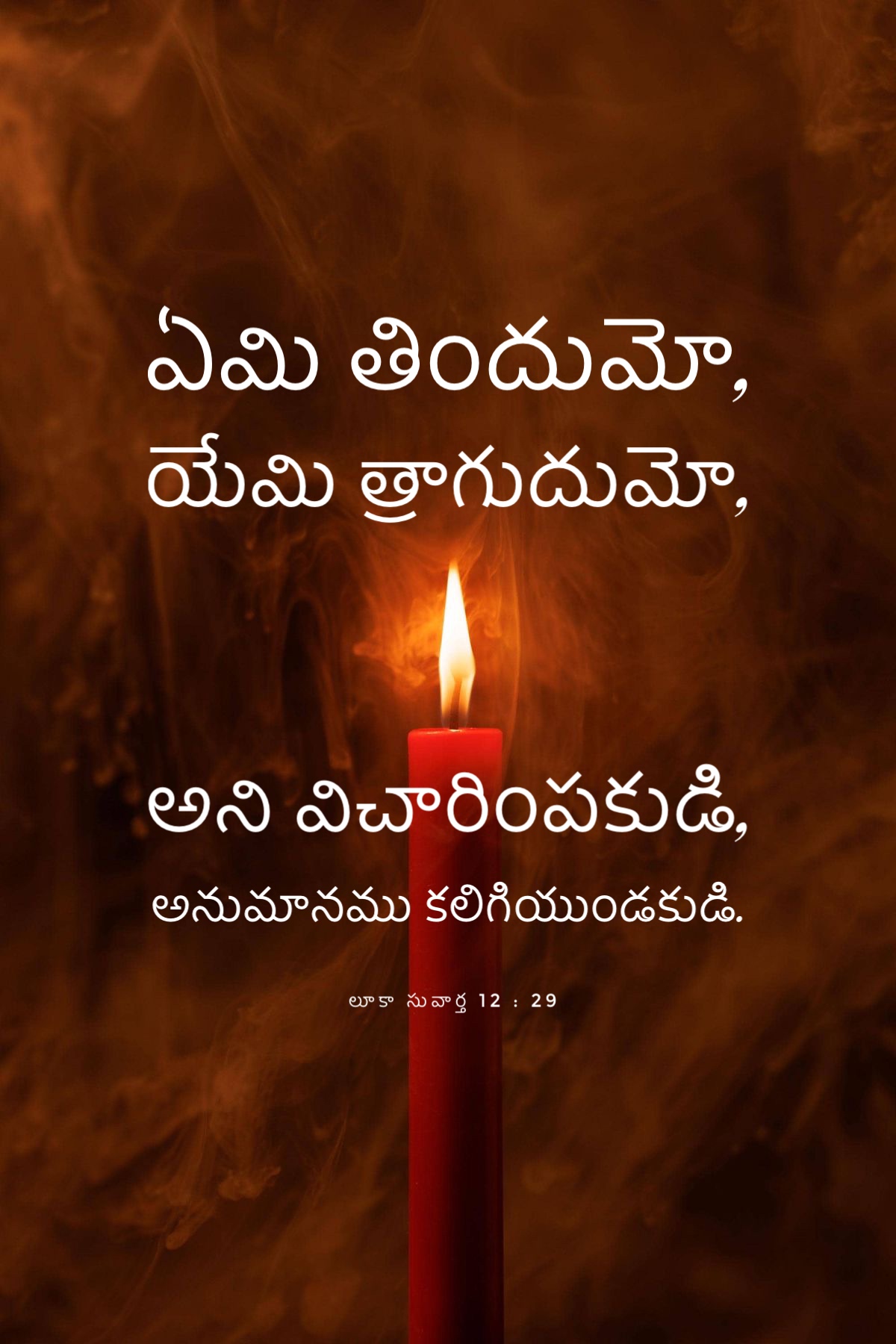 Luke 12:29