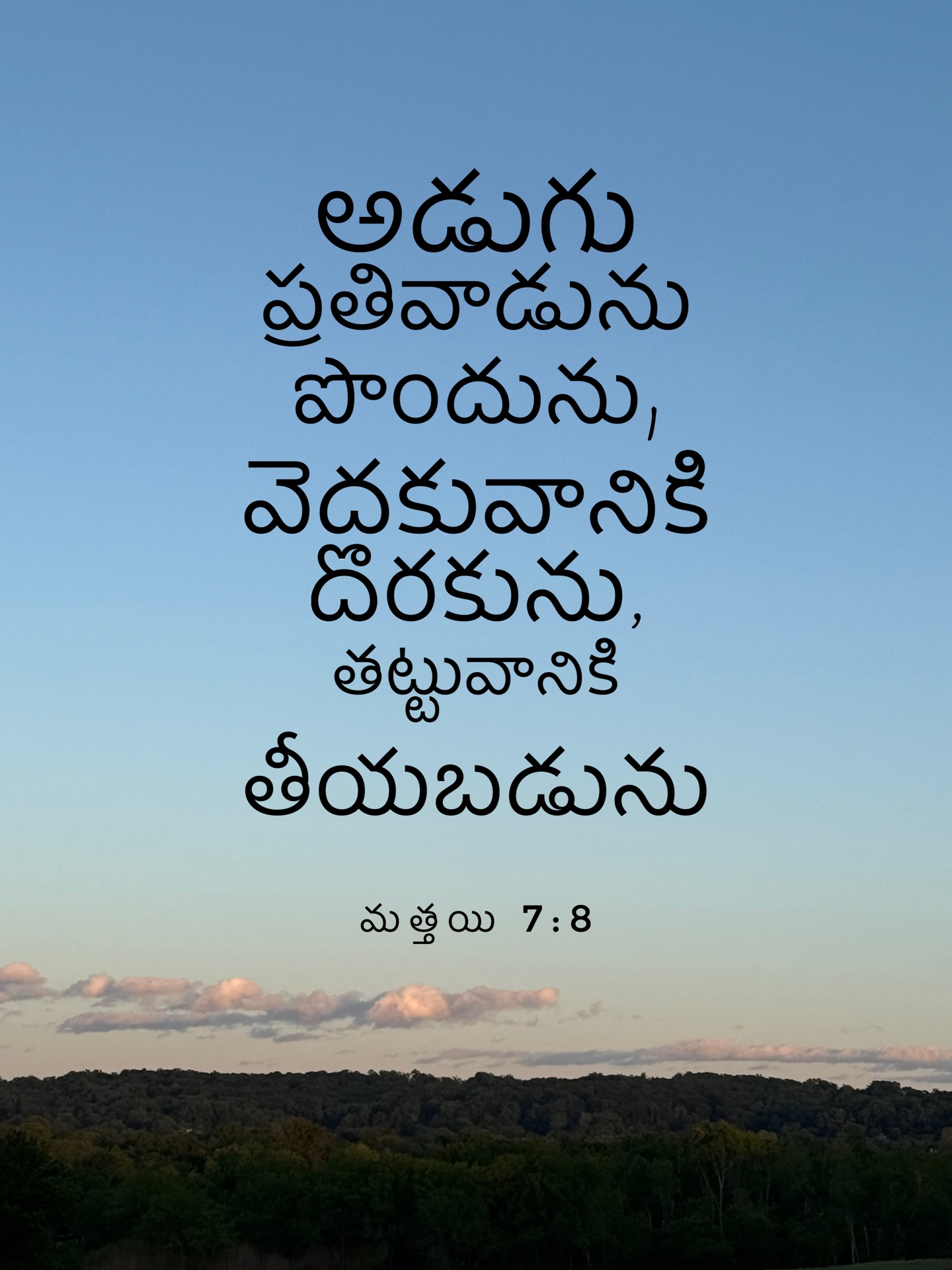 Matthew 7:8