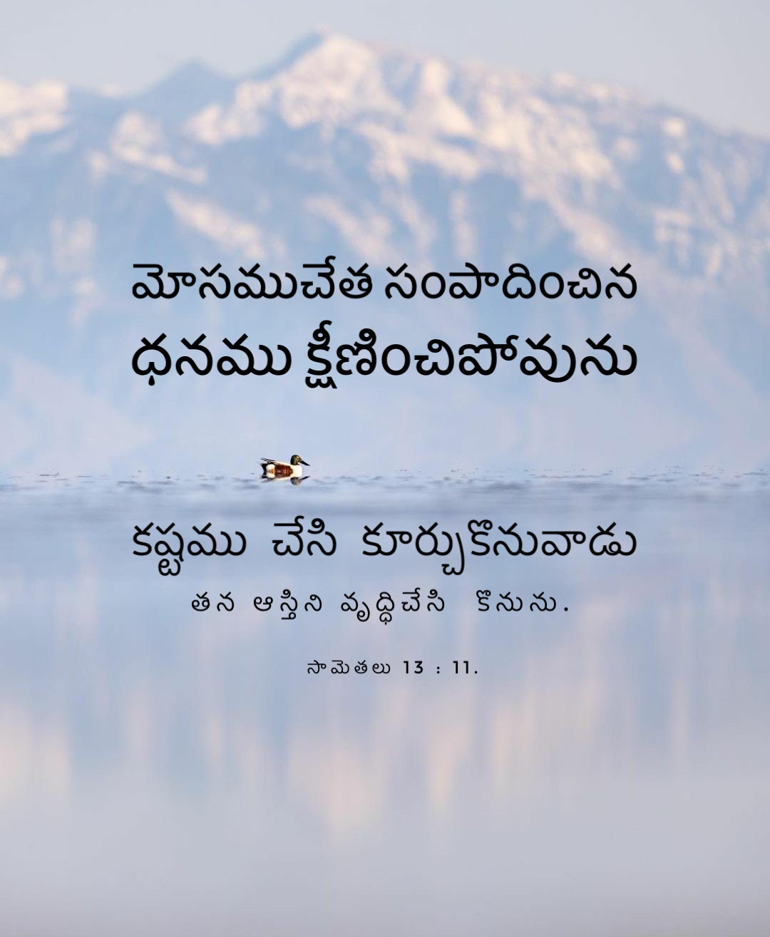 Proverbs 13:11