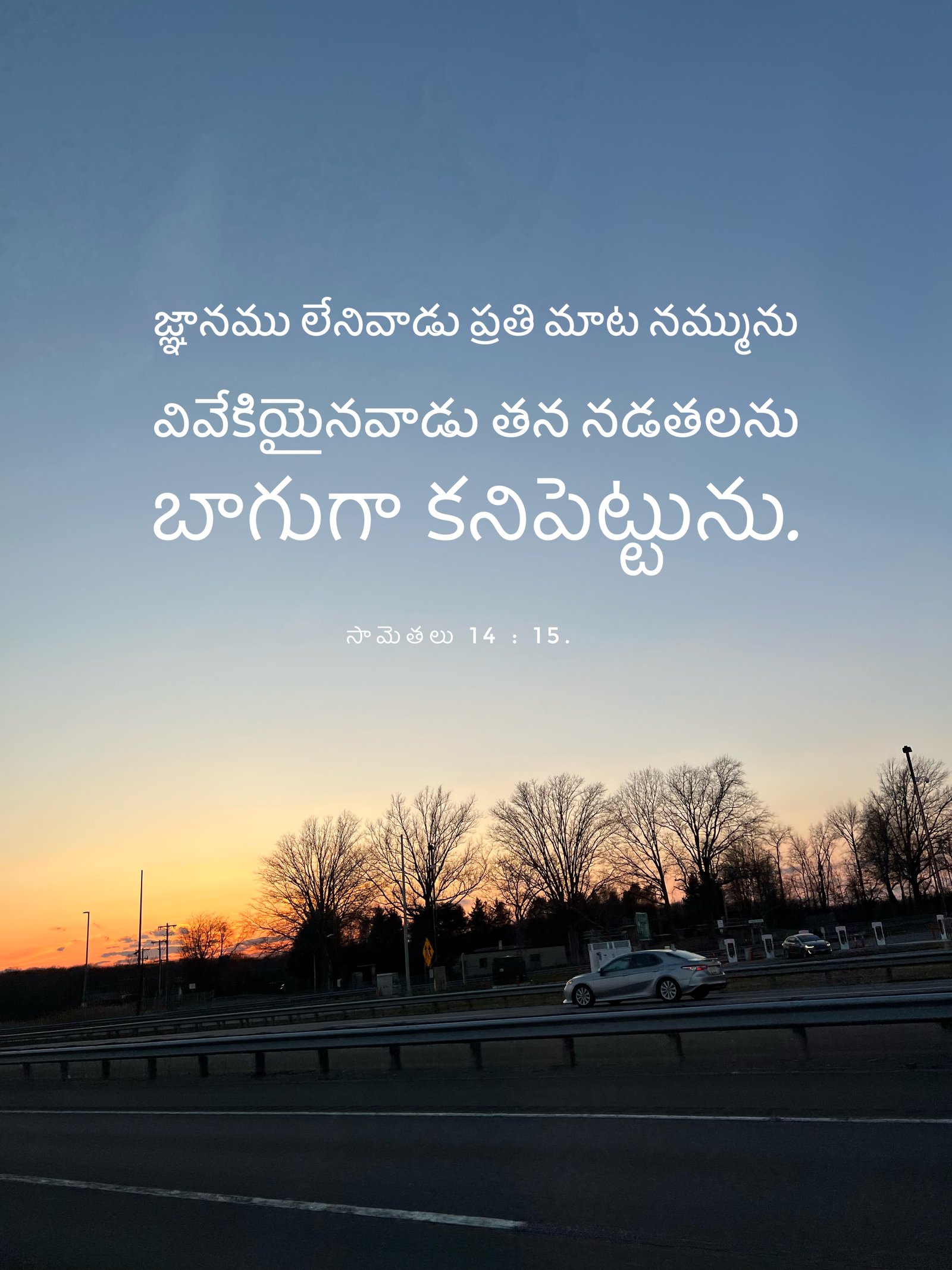 Proverbs 14:15