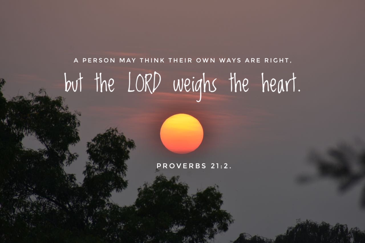 Proverbs 21:2