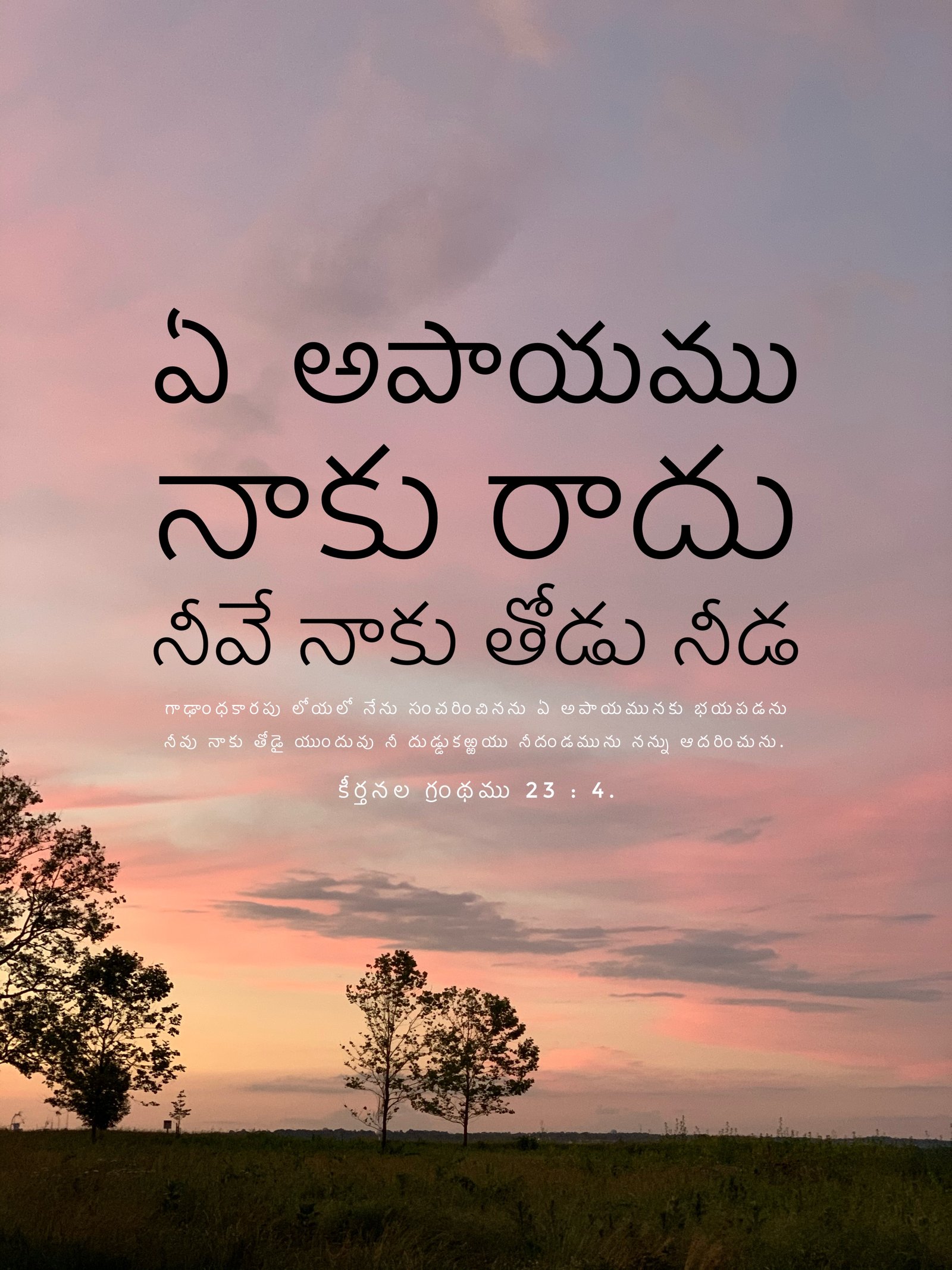 Psalm 23:4