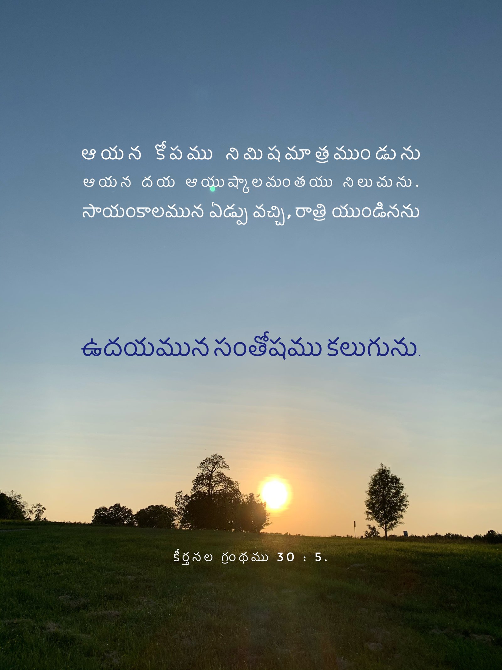 Psalm 30:5