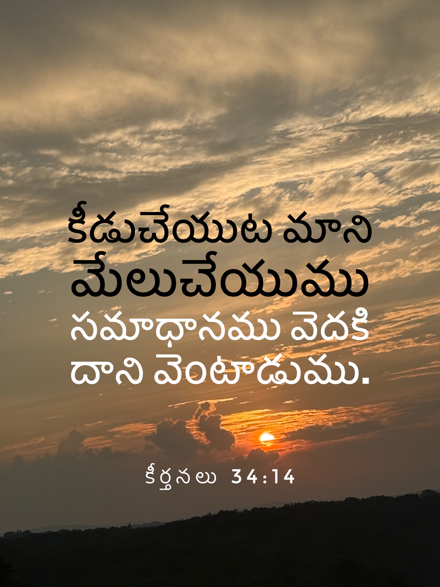 Psalm 34:14