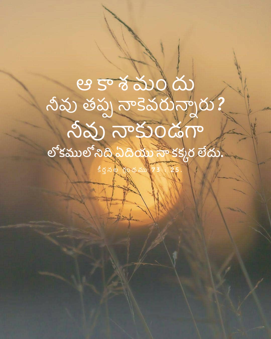 Psalm 73:25