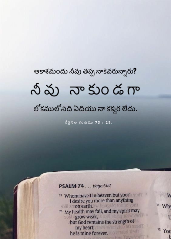 Psalm 73:25